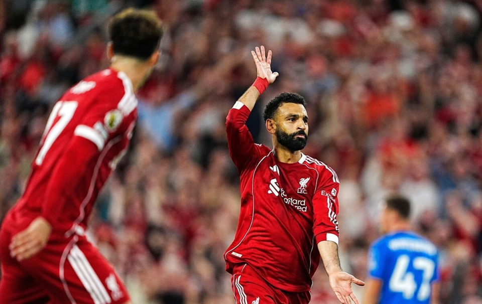 超历史上第, 萨拉赫再次, 并列历史第